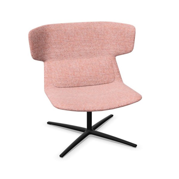 LD Seating FLEXI Loungesessel F27-N1 Gestell schwarz