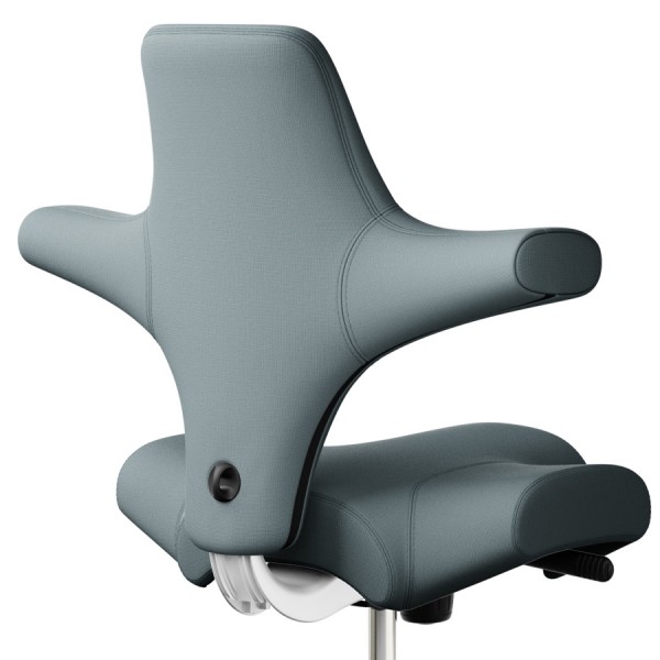 HAG CAPISCO 8106 - Stoff Patina 024 - Gestell weiß - Nahaufnahme