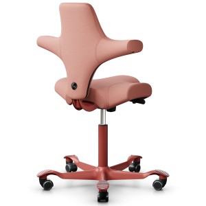 HAG CAPISCO 8106 Stoff Select rosa mit Sattelsitz - Gestell Blush Rose HAG CAPISCO 8106 Stoff Select rosa mit Sattelsitz - Gestell Blush Rose