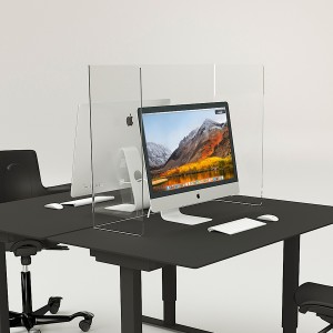 Xrozz Plexi Tischtrennwand U-Form transparent Xrozz Plexi Tischtrennwand U-Form transparent