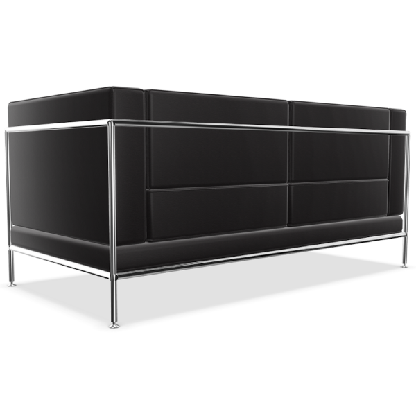 Bosse Modul Space Sofa in Leder Schwarz von hinten