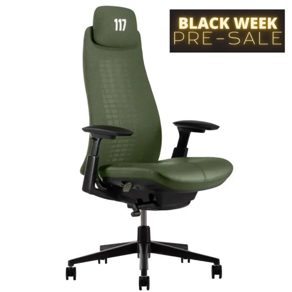 Haworth Fern X Halo Gaming Chair | Bis 150 kg | Leder-Sitzfläche günstig online kaufen