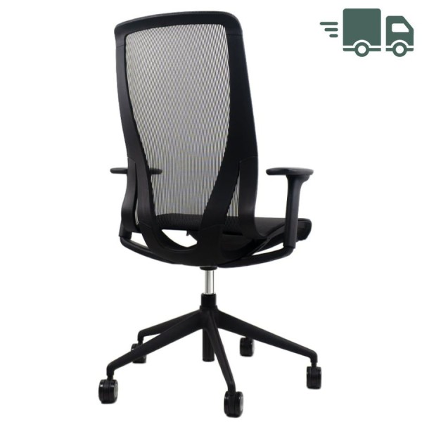 narbutas D-Chair Bürodrehstuhl | Schwarz | 4D Armlehnen günstig online kaufen