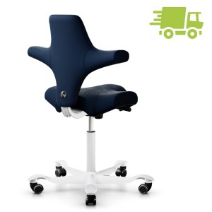 HAG CAPISCO 8106 Stoff Comfort+ dunkelblau mit Sattelsitz - schnell geliefert HAG CAPISCO 8106 Stoff Comfort+ dunkelblau mit Sattelsitz - schnell geliefert