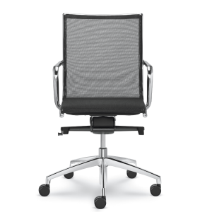 LD Seating PLUTO Chefsessel Bürostuhl mit niedriger Rückenlehne Netz schwarz oder weiß LD Seating PLUTO Chefsessel Bürostuhl mit niedriger Rückenlehne Netz schwarz oder weiß