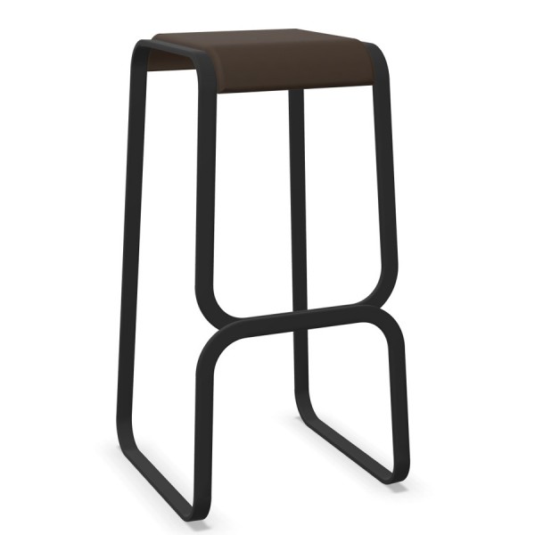 lapalma CONTINUUM Barhocker schwarz