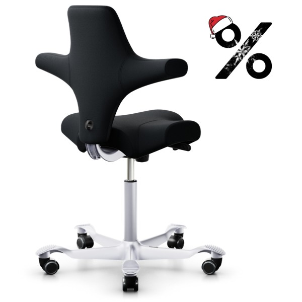 HAG CAPISCO 8106 Sattelstuhl Bürostuhl Stoff Select schwarz