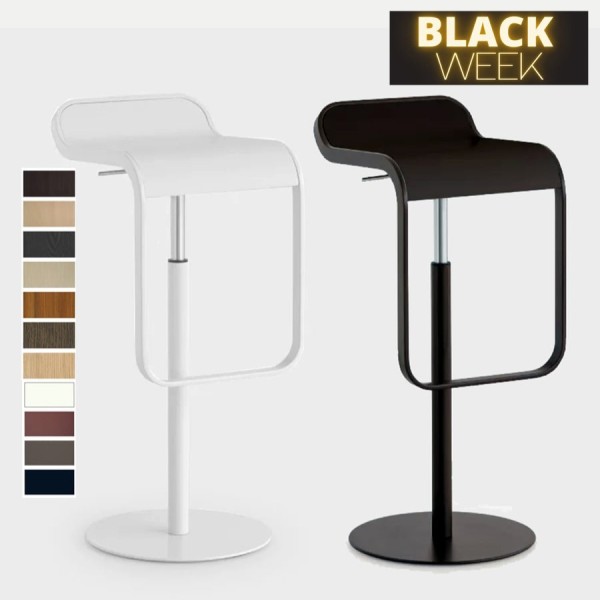 lapalma LEM Barhocker | Gestell schwarz oder weiß | Konfigurator günstig online kaufen