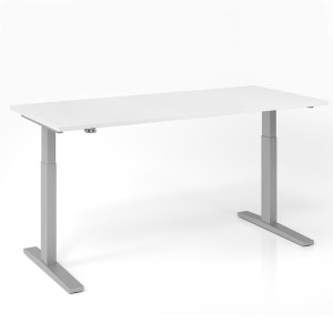 RWH Action Schreibtisch elektrisch verstellbar - weiß-silber - Breite 180 cm RWH Action Schreibtisch elektrisch verstellbar - weiß-silber - Breite 180 cm