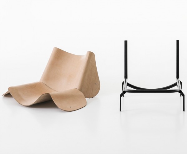 Kristalia 1085 Edition Designstuhl Leder