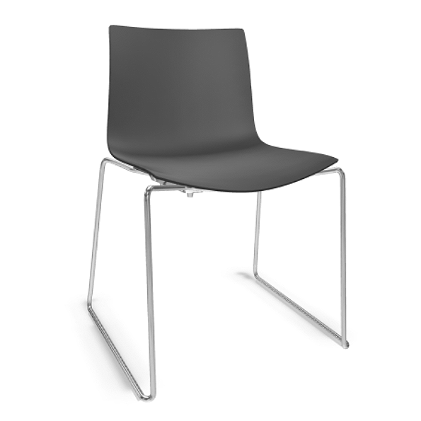 Arper Catifa 46 0278 einfarbig antrazit