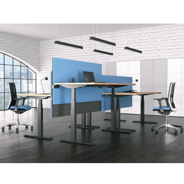 RWH MILANO Schreibtisch elektromotisch höhenverstellbar