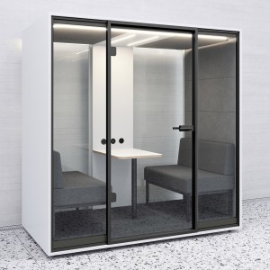 RWH Meetingbox Chat | Akustikbox für 4 Personen | Weiß | Konfigurator RWH Meetingbox Chat | Akustikbox für 4 Personen | Weiß | Konfigurator