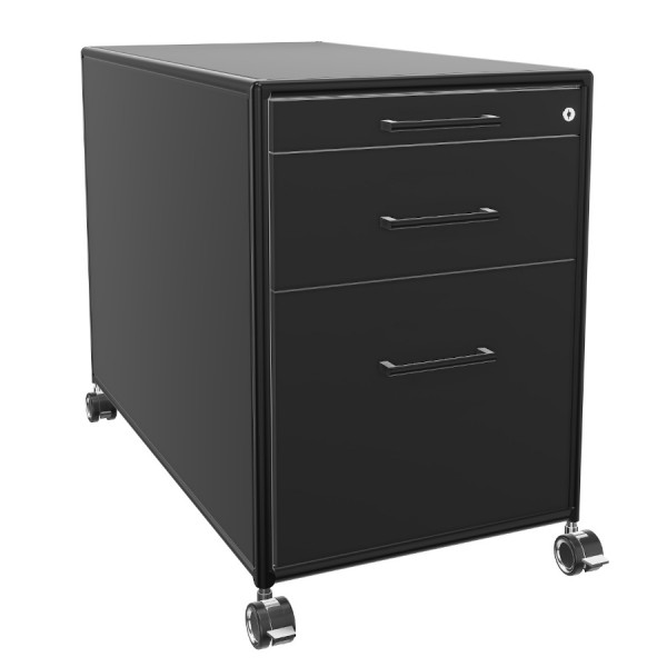 Bosse Modul Space Rollcontainer Black Edition in Schwarz