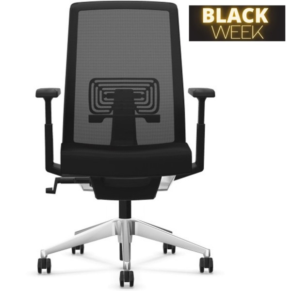 HAWORTH Very Task Bürostuhl | Netzrücken | Schwarz | Alugestell | Kompletta günstig online kaufen