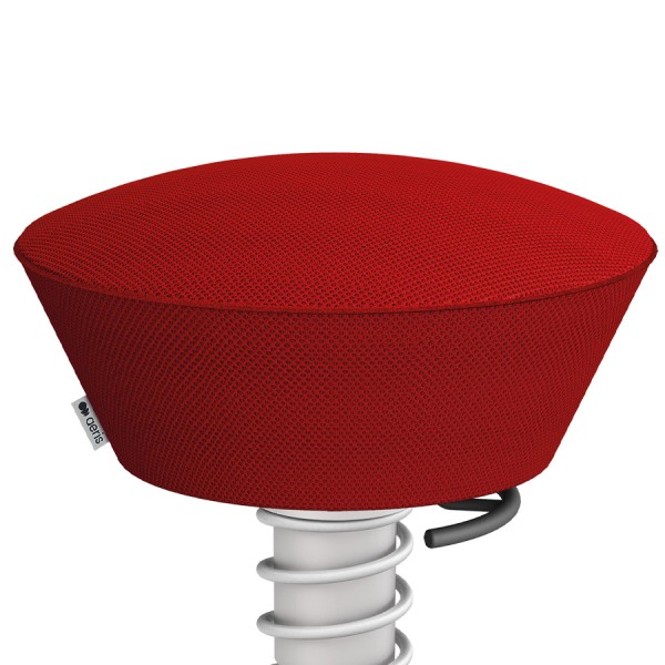 Aeris Swopper Air Mesh-Gewebe Runner rot mit Rollen - Nahaufnahme