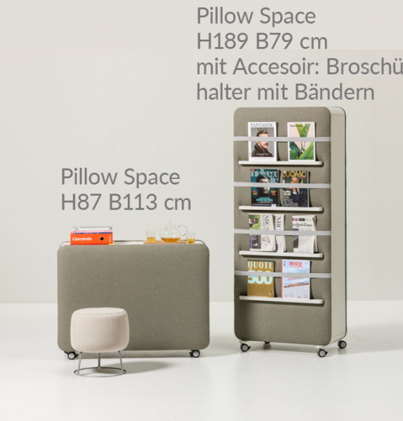 Cascando PILLOW SPACE XL RAUMTRENNER 193 cm Höhe
