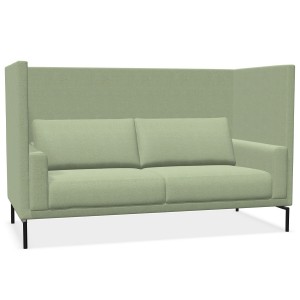 W. Schillig Impériale 2-Sitzer Sofa Akustiksofa mit Rückwänden 195 cm - Farbe Hellgrün W. Schillig Impériale 2-Sitzer Sofa Akustiksofa mit Rückwänden 195 cm - Farbe Hellgrün