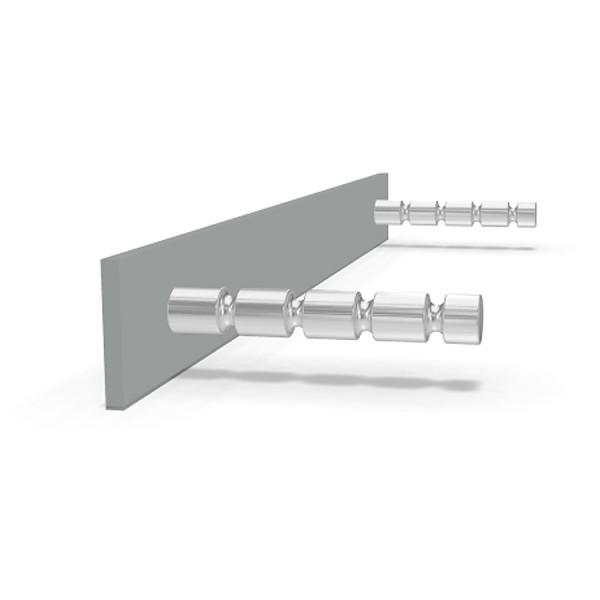 Cascando HANGON DOUBLE - Wandgarderobe - Ausführung für 8 Kleiderbügel