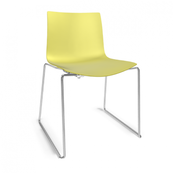 Arper Catifa 46 0278 einfarbig gelb
