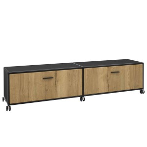 Vorschau: Bosse Solutions TV-Board auf Rollen | Klappen | Black Edition Vorschau: Bosse Solutions TV-Board auf Rollen | Klappen | Black Edition