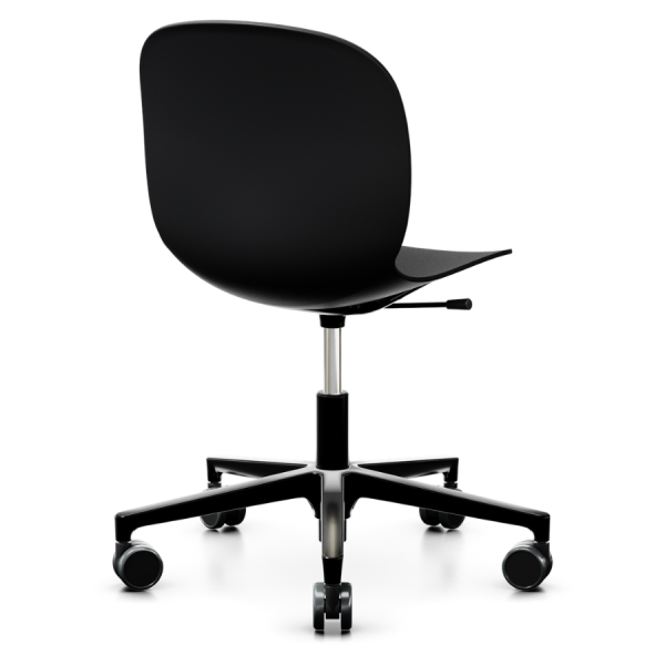 Profim Noor (6070) Bürostuhl Sitzschale schwarz - Rückansicht