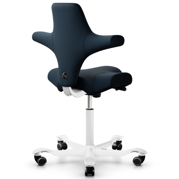 HAG CAPISCO 8106 - Stoff Select 66144 - Gestell weiß - Rückansicht