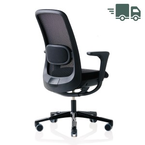 Vorschau: HAG SoFi Mesh 7500 Bürostuhl mit Netzrücken schwarz - Rückansicht Vorschau: HAG SoFi Mesh 7500 Bürostuhl mit Netzrücken schwarz - Rückansicht