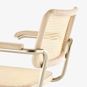 Vorschau: JS. THONET S 64 V NORDIC 04 | Eiche weiß pigmentiert | Nahaufnahme  Vorschau: JS. THONET S 64 V NORDIC 04 | Eiche weiß pigmentiert | Nahaufnahme