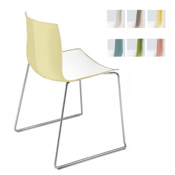 Arper Catifa 46 0278 zweifarbig gelb