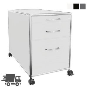 BOSSE Schnelllieferprogramm Rollcontainer 1-3-6 mit Hängeregistratur Tiefe 80 cm BOSSE Schnelllieferprogramm Rollcontainer 1-3-6 mit Hängeregistratur Tiefe 80 cm