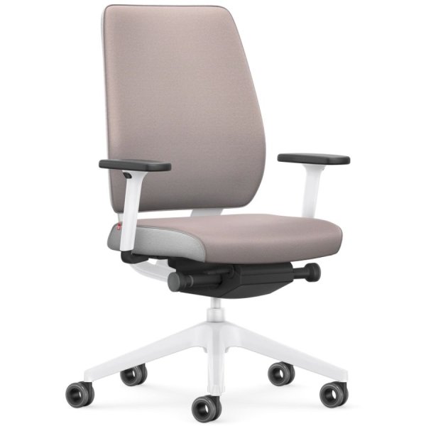 Interstuhl JOYCE INTERIOR Edition Bürostuhl | Polsterrücken | Taupe günstig online kaufen