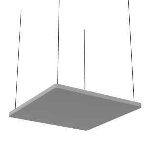 BEJOT Selva Sky 120x120 cm Deckenabsorber Akustikelement grau BEJOT Selva Sky 120x120 cm Deckenabsorber Akustikelement grau