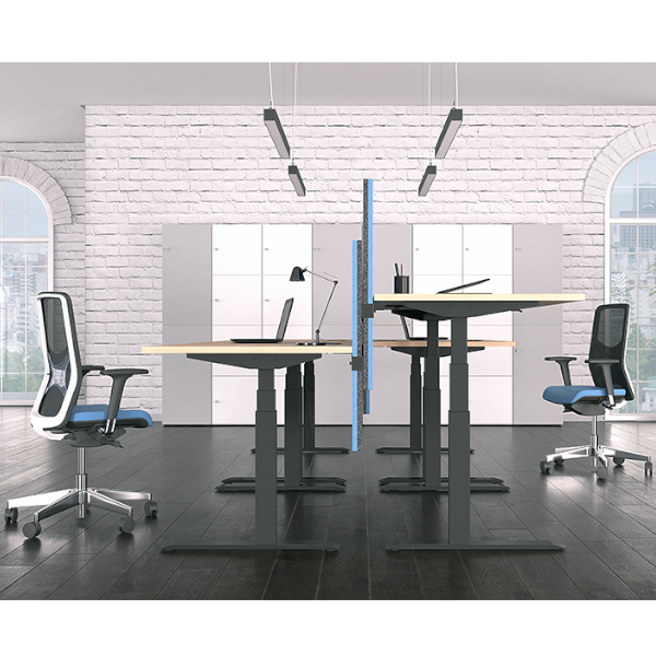 RWH MILANO Schreibtisch elektromotisch höhenverstellbar