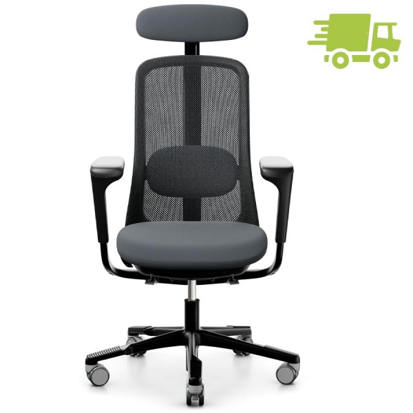 Hag SoFi Mesh mit Nackenstütze - Bezugsstoff Select grau