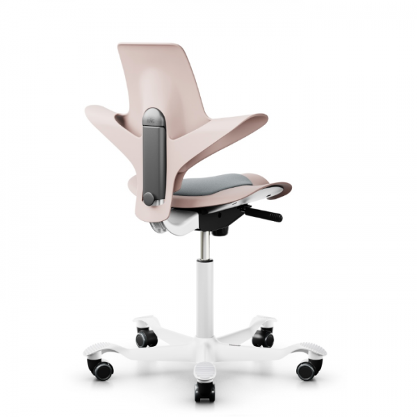 HAG Capisco Puls 8010 rosa mit Gestell weiß