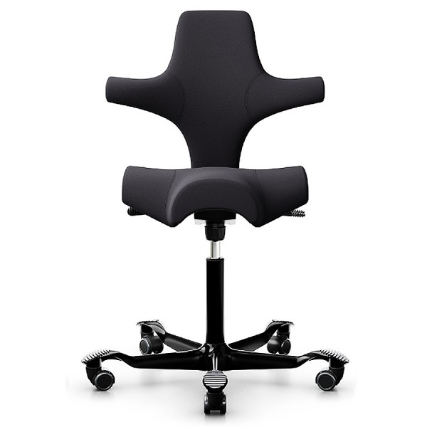 HAG Capisco 8106 Xtreme dunkelgrau Gestell schwarz Alu