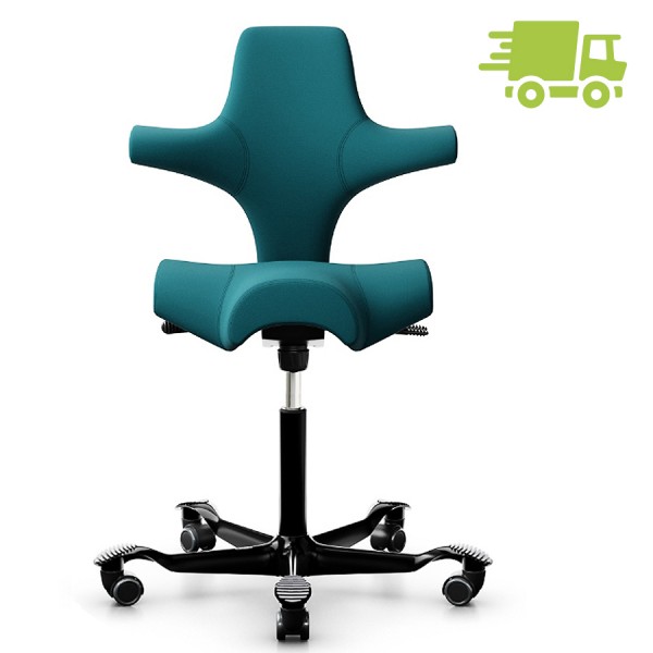 HAG CAPISCO 8106 Stoff Note petrol Gestell schwarz