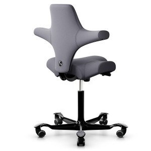 HAG Capisco 8106 Stoff Xtreme grau 081 Gestell schwarz HAG Capisco 8106 Stoff Xtreme grau 081 Gestell schwarz