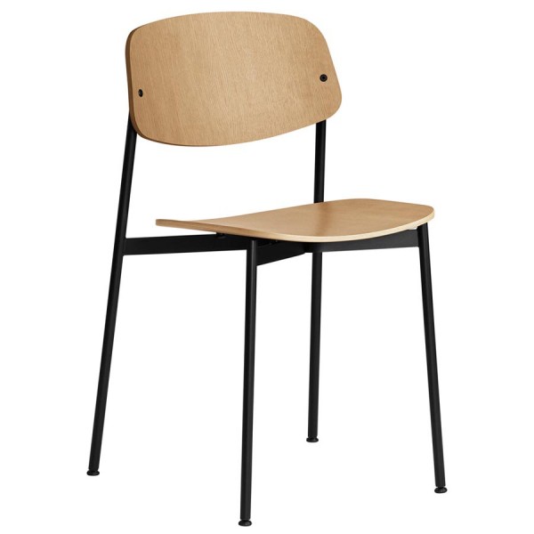Today Chair - Eiche natur - Gestell schwarz