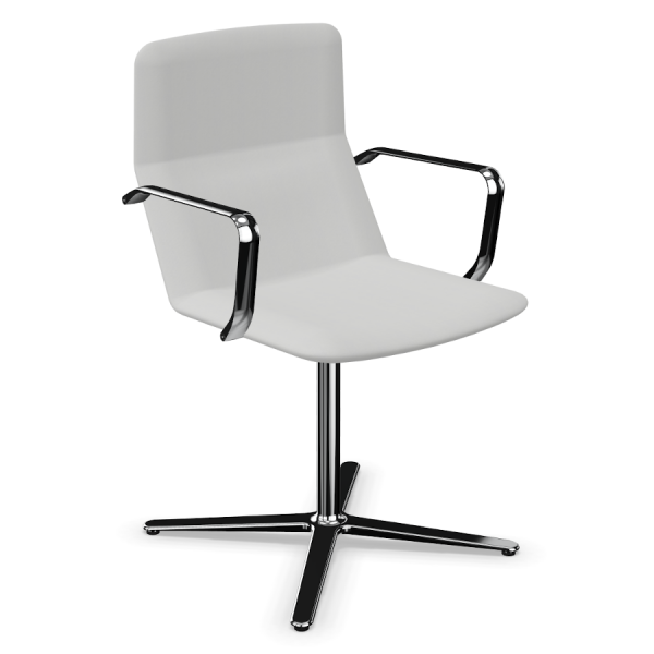LD Seating FLEXI Konferenzstuhl F25-N6 Gestell in chrom