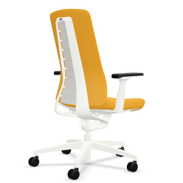 Interstuhl PUREis3 PU113 weiß-maisgelb