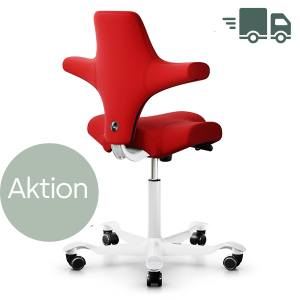HAG Capisco 8106 rot-weißes Gestell AKTION HAG Capisco 8106 rot-weißes Gestell AKTION