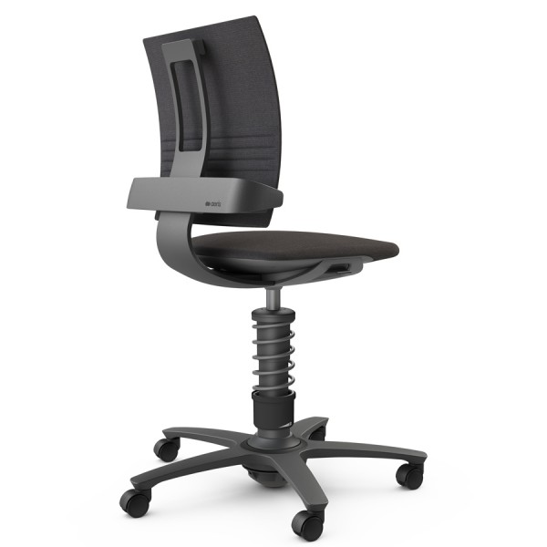 Aeris 3Dee Bürostuhl Capture schwarz High-Feder - Gestell schwarz