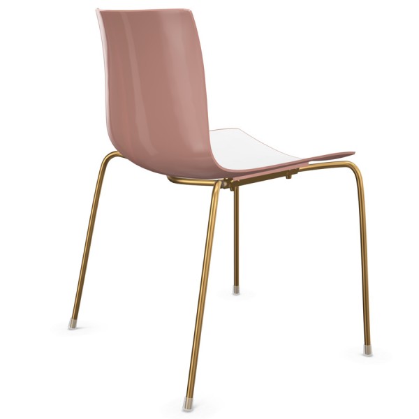Arper CATIFA 46 0251 bicolor zweifarbig rosa-weiß - schnell geliefert