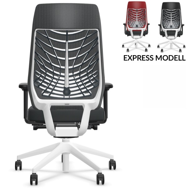 Interstuhl JOYCEis3 JC21C (JC217) Bürostuhl mit Netzrücken Comfort Komplettausstattung - Express