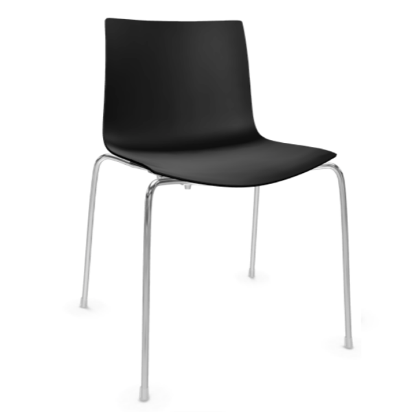 Arper CATIFA 46 0251 einfarbig schwarz
