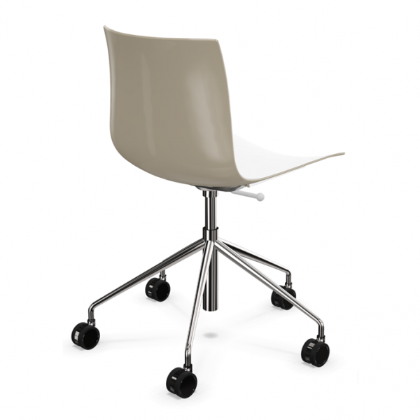 Arper Catiaf 46 0294 zweifarbig rauchgrau-weiss