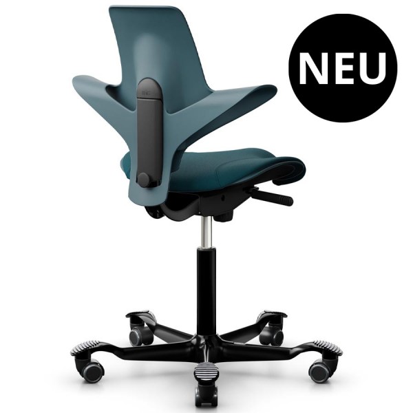 HAG CAPISCO PULS 8020 petrol mit Stoff Select petrol - Gestell schwarz