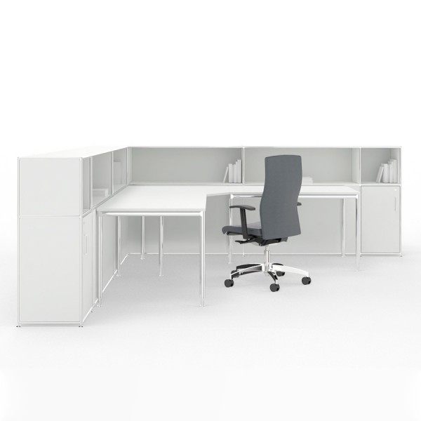 Bosse Modul Space Empfangstheke 7 weiß